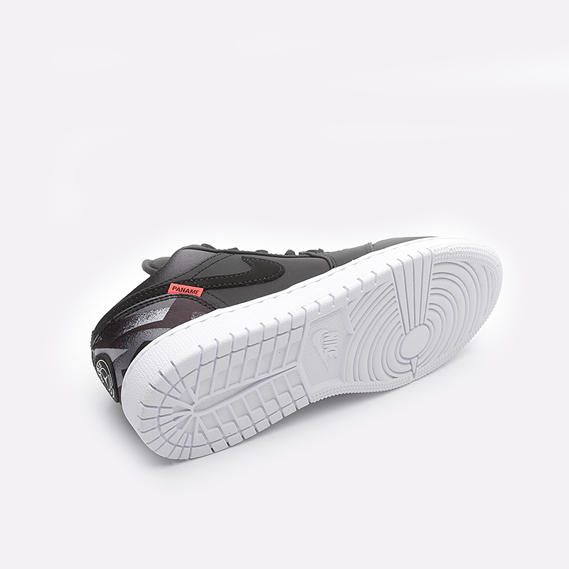женские черные кроссовки Jordan 1 Low PSG BG CN1077-001 - цена, описание, фото 6